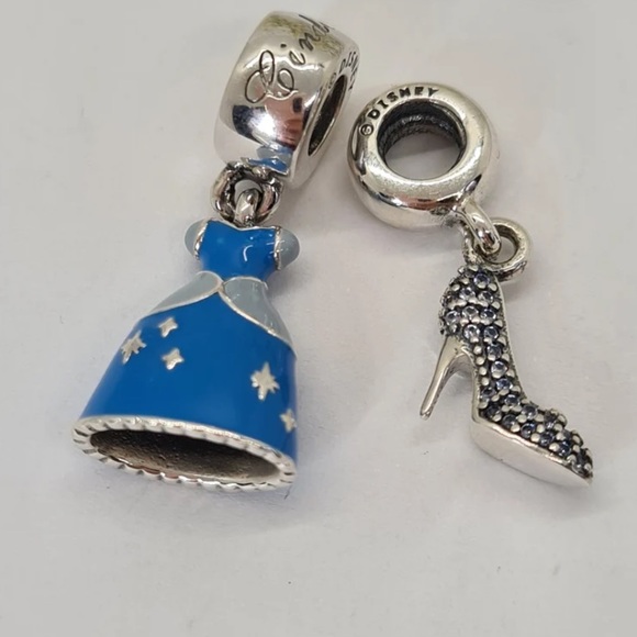 Pandora, Disney, Cinderella charm set. - Picture 3 of 12